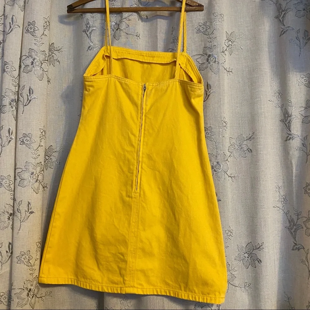 UO BDG Denim Slip Mini Dress - Picture 6 of 9